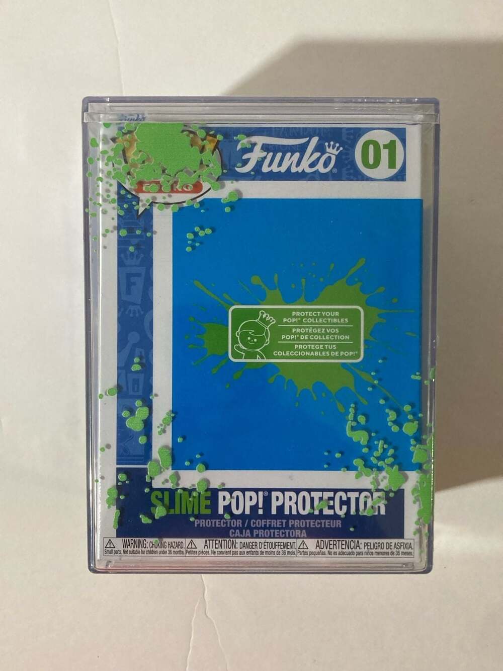 Funko Slime Pop! Protector Splatter Hard Stack Box Case